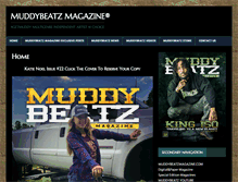 Tablet Screenshot of muddybeatzmagazine.com